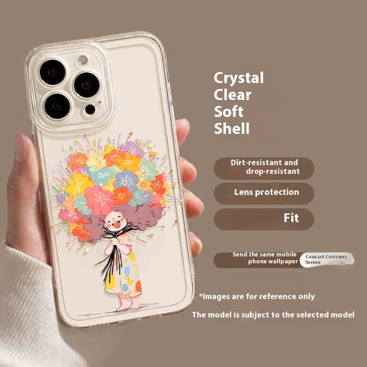 Silicone Cute High-grade All-inclusive Drop-resistant Phone Case